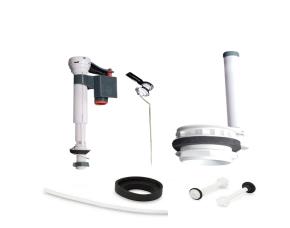 Jgo. Accesorios Para Tanque Inodoro Tr207 Illinois Century 1 Descarga (6/3Ltrs)Usa Manguera De...