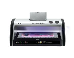 Detect.led Accubanker P.billetes Falsos/Tarjetas,Documentos,6 Metodos De Deteccion Uv/Tinta Ma...