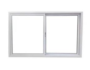VENTANA DE ALUMINIO 1MX1M VIDRIO CLARO 5MM