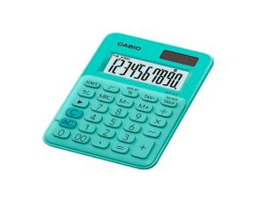 Calculadora Mesa Compacta 10 Digitos (Color Aqua)