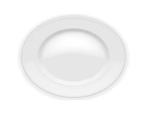 Plato Redondo Porcelana Blanco Principal 10.25\