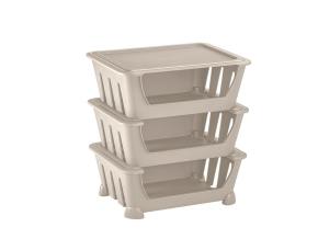 Canasta Organizadora Taupe