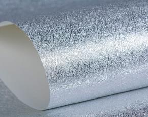 Metro De Papel Tapiz Solvente Embosado Grama Plata Incluye Impresion
